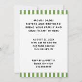 懇親会招待状 招待状 (裏面)