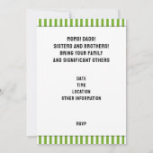 懇親会招待状 招待状 (裏面)