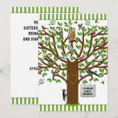 懇親会招待状 招待状 (正面/裏面)