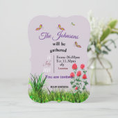 懇親会招待 招待状 (スタンド正面)