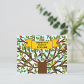 懇親会日付ポストカードの保存 ポストカード (スタンド正面)