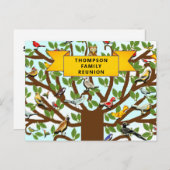 懇親会日付ポストカードの保存 ポストカード (正面/裏面)