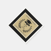 懇親会時間おもしろい!カスタムクラス懇親会 スタンダードカクテルナプキン (角)