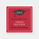 懇親会時間！カスタマイズ懇親会 スタンダードカクテルナプキン (正面)