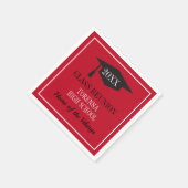 懇親会時間！カスタマイズ懇親会 スタンダードカクテルナプキン (角)