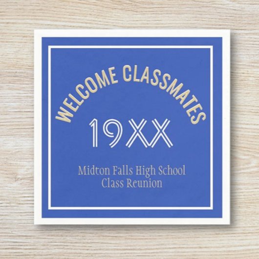 懇親会時間！カスタムクラス懇親会ナプキンス スタンダードカクテルナプキン