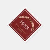 懇親会時間！カスタムクラス懇親会ナプキンス スタンダードカクテルナプキン (角)