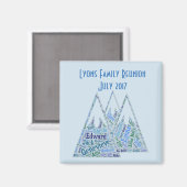 懇親会磁石 マグネット (正面/裏面)