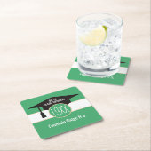 懇親会!クラスカスタム懇親会コースター スクエアペーパーコースター (インサイチュ)