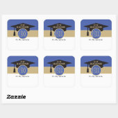 懇親会!クラスカスタム懇親会名タグ スクエアシール (シート)