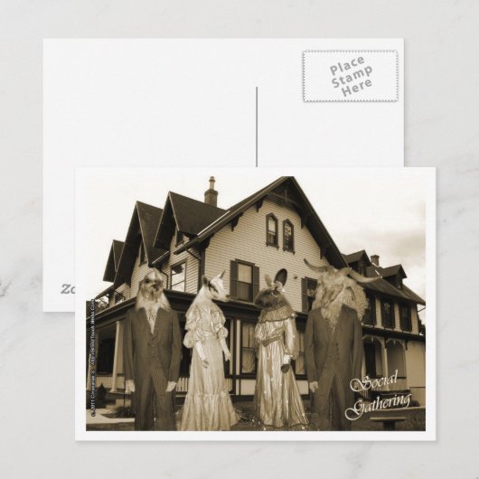 懇親会 ポストカード (正面/裏面)