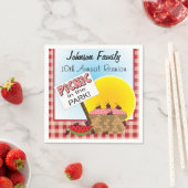 懇親会 |公園でのピクニック |任意の大事な行事 スタンダードカクテルナプキン (インサイチュ)