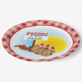 懇親会 |公園でのピクニック |任意の大事な行事 ペーパープレート (アングル)