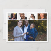 懇親会DIY5写真 | 家族が集まる サンキューカード (正面)