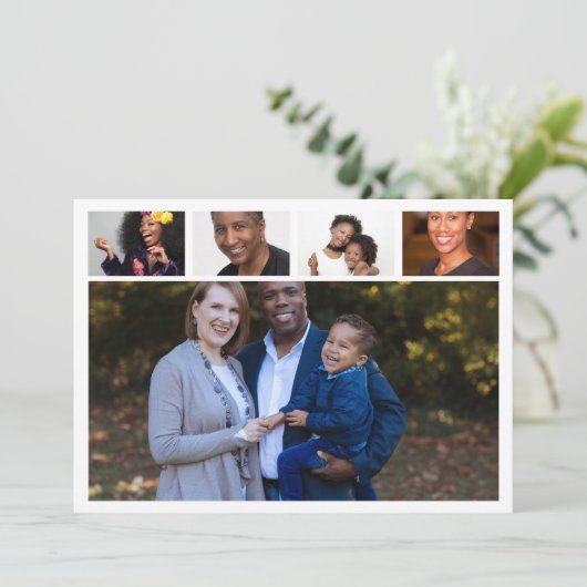 懇親会DIY5写真 | 家族が集まる サンキューカード (スタンド正面)