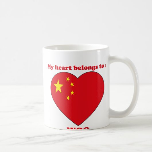 懇願して下さい コーヒーマグカップ (右)