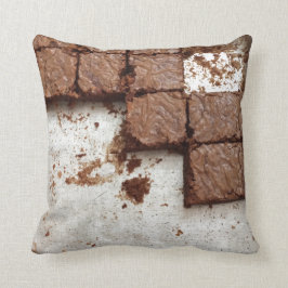 「懇願のブラウニー」の装飾用クッション16" x 16" クッション