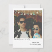 懐かしいインスタントフォトクリスマスカード シーズンカード (正面)