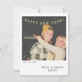 懐かしいインスタントフォト年賀状 シーズンカード (正面)