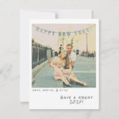 懐かしいインスタントフォト年賀状 シーズンカード (正面)