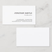 懐かしいエレガントヴィンテージクラシックルックビューティフル 名刺 (正面/裏面)