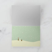 懐かしいクリスマスカード シーズンカード (内部)