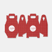 懐かしいクリスマススクリプトホリディフェイスボックス フェイバーボックス (折り畳みなし)