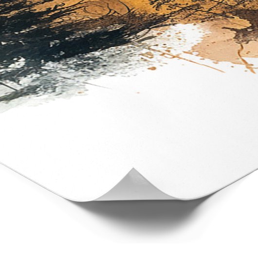 懐かしいクリスマストレイン ポスター (角)