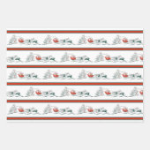 懐かしいクリスマス ラッピングペーパーシート (正面2)