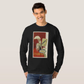 懐かしいソ連広告のペルメニ Tシャツ (正面フル)