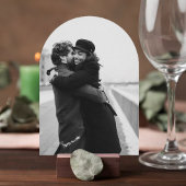 懐かしいチャームレトロ結婚のテーブル番号カード 招待状