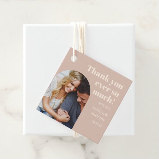 懐かしいチャーム結婚レトロの写真 フェイバータグ (インサイチュ)