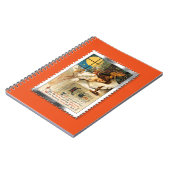 懐かしいハロウィンの眠れるゴブリンと妖精 ノートブック (左側)