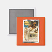 懐かしいハロウィンスランバーゴブリンと妖精 マグネット (正面/裏面)