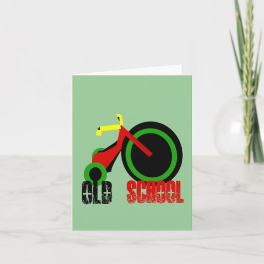 懐かしいビッグホイールありがとう サンキューカード (正面)