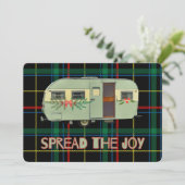 懐かしいビンテージキャンパー　喜びを広げて シーズンカード (スタンド正面)