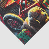 懐かしいファッションドクリスマスモーニング 薄葉紙 (詳細)