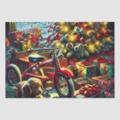 懐かしいファッションドクリスマスモーニング 薄葉紙 (正面)