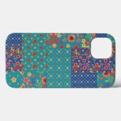 懐かしいフェイクパッチワーク三星銀河ノートケース Case-Mate iPhoneケース (裏面 (横))