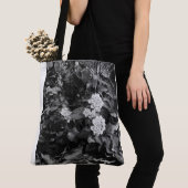 懐かしいフローラテーマ トートバッグ (クローズアップ)