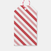 懐かしいホリデーズレッドホワイトナツクラッカー ギフトタグ (裏面)