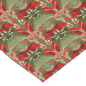 懐かしいミスタントーとホリークリスマス ショートテーブルランナー (コーナー)