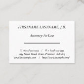 懐かしい古いファッションド名刺 名刺 (正面)