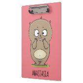 懐かしい可愛らしい丸っぽいハムスター漫画 クリップボード (左)