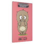 懐かしい可愛らしい丸っぽいハムスター漫画 クリップボード (右)