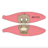 懐かしい可愛らしい丸っぽいハムスター漫画 ミニバスケットボール (パネル)