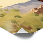 懐かしい女性のカーボーイの装飾:ワイルドウエストウィスパー ポスター (コーナー)