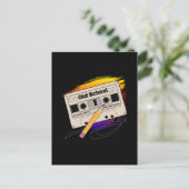 懐かしい学校の思い出 ポストカード (スタンド正面)