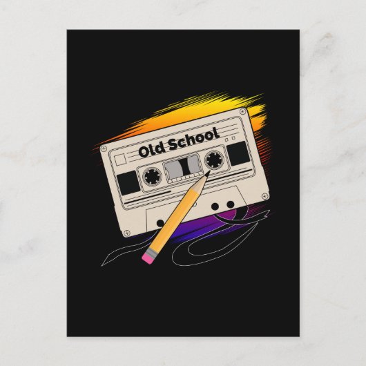 懐かしい学校の思い出 ポストカード (正面)