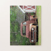 懐かしい思い出 – 古いトラックのパズル ジグソーパズル (縦)